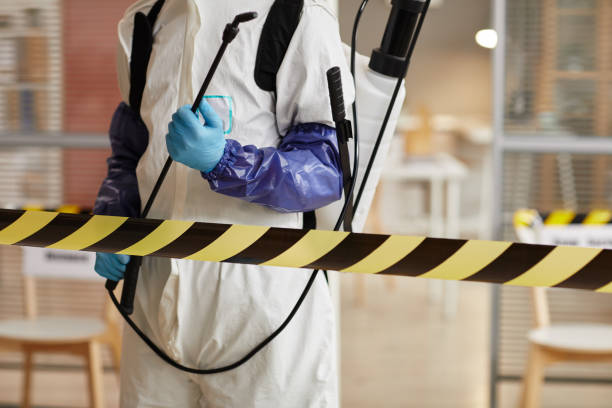 Professional Infectious Disease Decontamination technician working in Mullica Hill, NJ